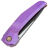 Нож Dyag/TuoTown FCF DLC сталь Tmax рукоять Purple Crystal Titanium
