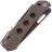 Нож WE Knife Vision R Blackwash сталь CPM-20CV рукоять Bronze Titanium (WE21031-4)