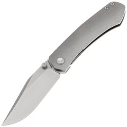 Нож Vosteed Vallhund stonewash сталь S35VN рукоять Grey Titanium