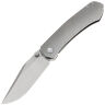 Нож Vosteed Vallhund stonewash сталь S35VN рукоять Grey Titanium