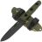 Нож N.C. Custom Parachuter сталь AUS-10 рукоять Olive G10