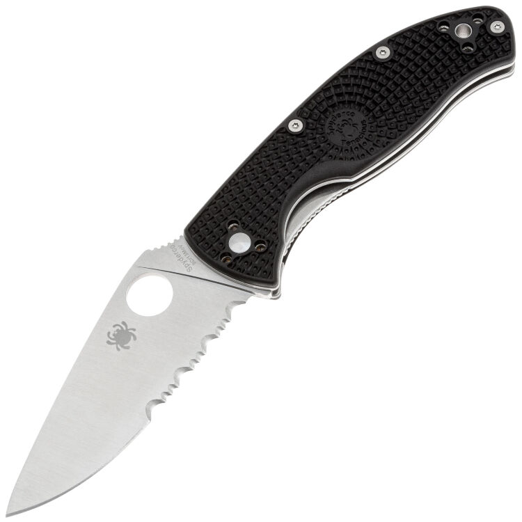 Нож Spyderco Tenacious LTW PS сталь 8Cr13MoV рукоять Black FRN (C122PSBK)