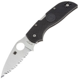 Нож Spyderco Chaparral LTW Serrated сталь CTS-XHP рукоять Gray FRN (C152SGY)