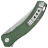 Нож QSP Walrus stonewash сталь D2 рукоять Green Micarta (QS151-C1)