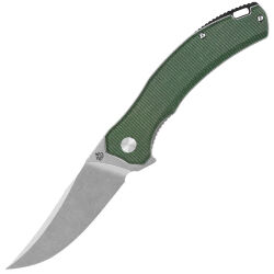 Нож QSP Walrus stonewash сталь D2 рукоять Green Micarta (QS151-C1)