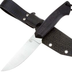 Нож 7 Ножей Айсберг Гибрид сталь N690 рукоять Black G10