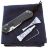 Нож Chris Reeve Large Sebenza 31 Drop Point сталь S45VN рукоять Titanium/Inlay Black Canvas Micarta