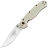 Нож Ontario RAT-2 satin сталь AUS-8 рукоять Ivory GFN  (8861BONE)