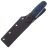 Нож Owl Knife North-S сталь N690 рукоять черно-синий G10