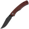 Нож CIVIVI Clingman blackwash сталь Nitro-V рукоять Burgundy G10 (C23065-2)