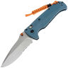 Нож Benchmade Adira Serrated сталь MagnaCut рукоять Blue Grivory (18060S)