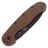 [Уценка] Нож ESEE Avispa black сталь D2 рукоять Coyote Brown GFN (BRK1302CBB)