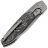 Нож WE Knife Brr15 stonewash сталь M390 рукоять Gray Titanium/Aluminum Foil CF (WE24007-2)