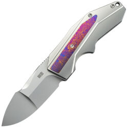 Нож WE Knife Coral polished beadblast сталь CPM-20CV рукоять Beadblast Ti/Timascus