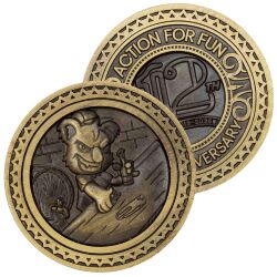 Монета Kizer Coin 12th Anniversary Action for fun
