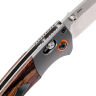 Нож Benchmade Mini Crooked River cталь S30V рукоять Wood (15085-2)