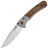 Нож Benchmade Mini Crooked River cталь S30V рукоять Wood (15085-2)
