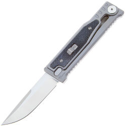 Нож Reate EXO-M Drop point Satin cталь Elmax рукоять Ti/Black micarta