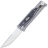 Нож Reate EXO-M Drop point Satin cталь Elmax рукоять Ti/Black micarta