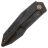 Нож WE Knife Solid blackwash сталь CPM-20CV рукоять Blackwash Ti/Etching Pattern (WE22028-5)