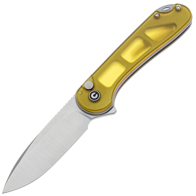 Нож CIVIVI Elementum II Button Lock satin сталь Nitro-V рукоять Polished Ultem (C18062P-7)