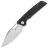Нож Sencut GlideStrike satin сталь 9Cr18MoV рукоять Black Canvas Micarta (S23018-4)