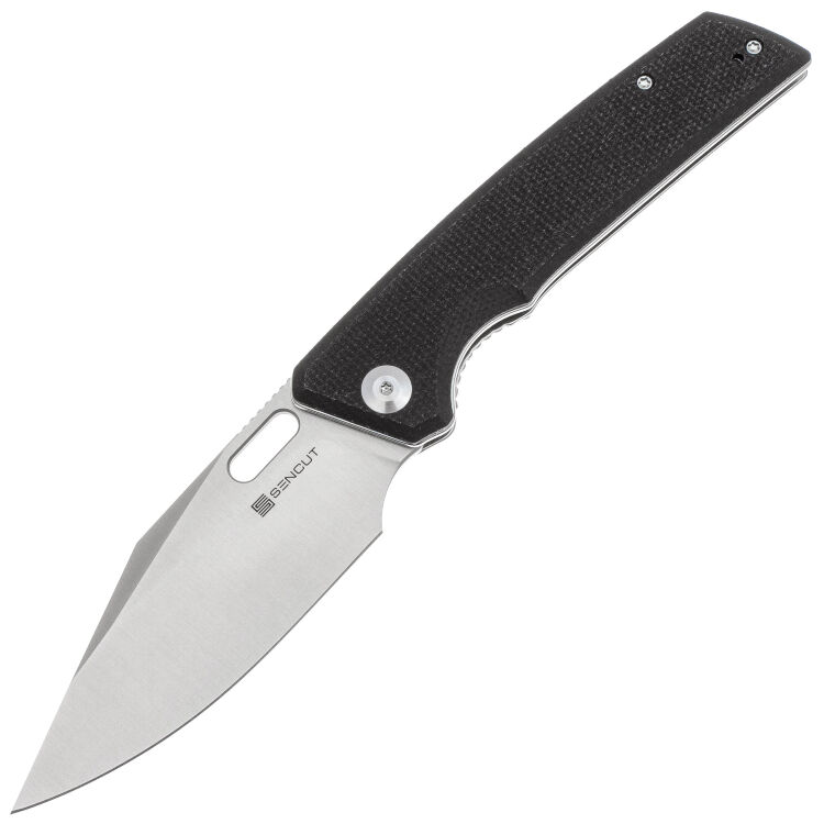Нож Sencut GlideStrike satin сталь 9Cr18MoV рукоять Black Canvas Micarta (S23018-4)