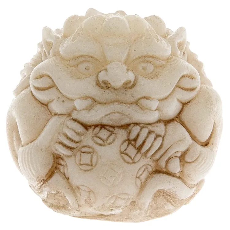 Бусина темлячная Knife to meet you Clion кость (полимер)