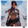 Хэнк (платок) Stabwoodstone Лара Крофт 26*26см