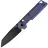 Нож Vosteed Parallel blackwash сталь S35VN рукоять Purple Titanium