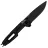 Нож Extrema Ratio Satre F Total Black сталь N690 рукоять Black Aluminium