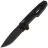 Нож Extrema Ratio Satre F Total Black сталь N690 рукоять Black Aluminium