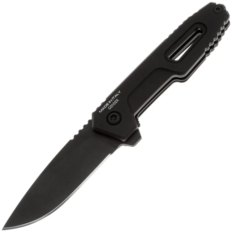 Нож Extrema Ratio Satre F Total Black сталь N690 рукоять Black Aluminium