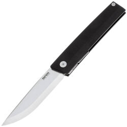 Нож SRM 401L-GB satin/stonewash сталь 10Cr15CoMoV рукоять Black G10