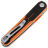 Нож CIVIVI KwaiQ satin сталь Nitro-V рукоять Orange/Black G10 (C23015-2)