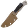 Нож N.C.Custom Fang satin сталь Х105 рукоять Tan G10