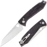 Нож Daggerr Alligator DH Satin сталь Magnacut рукоять Black/Purple G-Mascus