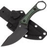 Нож Kansept Niko black сталь D2 рукоять Green Micarta
