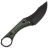 Нож Kansept Niko black сталь D2 рукоять Green Micarta