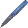 Нож Kizer Feist black сталь 154CM рукоять Denim Micarta