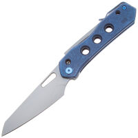 Нож We Knife Vision R сталь CPM-20CV рукоять Blue Titanium (WE21031-3)