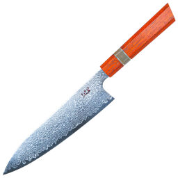Нож кухонный Xin Cutlery Chef сталь VG-10/Damascus рукоять Horn/Rosewood (XC119)