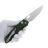 Нож Real Steel Griffin Pro stonewash сталь 14C28N рукоять Green Micarta (7131GM)