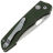 Нож Real Steel Griffin Pro stonewash сталь 14C28N рукоять Green Micarta (7131GM)