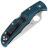 Нож Spyderco Endura 4 Serrated сталь K390 рукоять Blue FRN (C10FSK390)