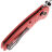 Нож Vosteed Corsair satin сталь Nitro-V рукоять Red G10