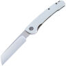 Нож Petrified Fish Scholar satin сталь 154CM рукоять White G10