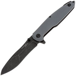 Нож Mr.Blade Convair Gen.2 blackwash сталь D2 рукоять Grey G10