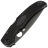 Нож Spyderco Native Chief Black сталь CTS-BD1N рукоять Black FRN (C244PBBK)