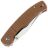 Нож CIVIVI Clingman satin сталь Nitro-V рукоять Brown Canvas Micarta (C23065-3)